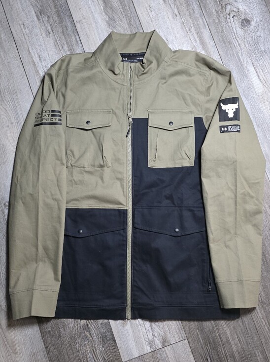Under Armour Other - Under Armour Project Rock Woven Layer Utility Jacket Sz Lg *NWOT
